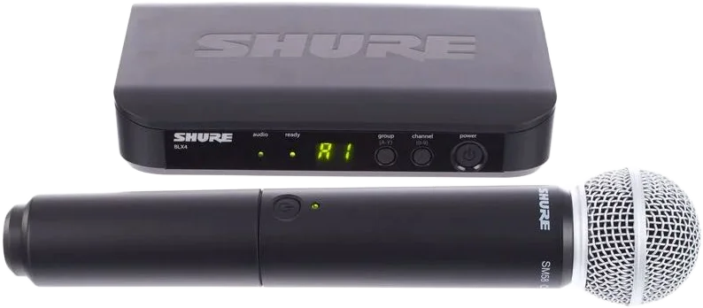 Micrófono profesional inalámbrico — Shure SM 58